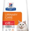 HILLS PD Feline c/d Urinary Stress Chicken Dry granule pre mačky 400g Hills www.bohre.sk