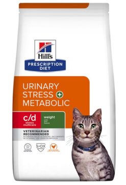 HILLS PD Feline c/d Urinary Stress + Metabolic granule pre mačky 1,5kg Hills www.bohre.sk