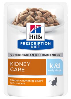 HILLS PD Feline k/d Early Stage kapsičky pre mačky 12x85g Hills www.bohre.sk