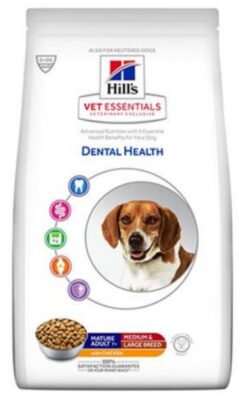 HILLS VE Canine Multi benefit Adult Dental Medium & Large Chicken - granule pre psy 2kg Hills www.bohre.sk