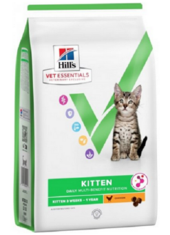 HILLS VE Feline Multi Benefit Kitten Chicken granule pre mačiatka 1,5kg Hills www.bohre.sk