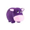 HIP HOP DOG HHD Fialová kravicka so zvukom 9 cm, latex HIP HOP DOG www.bohre.sk