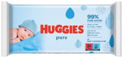 HUGGIES® Single Pure Obrúsky vlhčené 56 ks HUGGIES www.bohre.sk