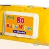HYGIENICKÉ UTIERKY BABY WIPES S VITAMÍNOM E 80ks www.bohre.sk