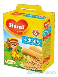 Hami Keksíky 180 g HAMI www.bohre.sk