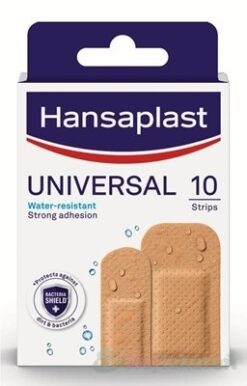 Hansaplast UNIVERSAL náplasť vodeodolná 10 ks Hansaplast www.bohre.sk