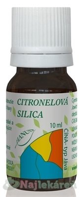 Hanus Citronelová silica 10 ml Hanus www.bohre.sk