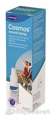 Hartmann COSMOS Wound spray roztok na čistenie rán 50 ml Cosmos www.bohre.sk