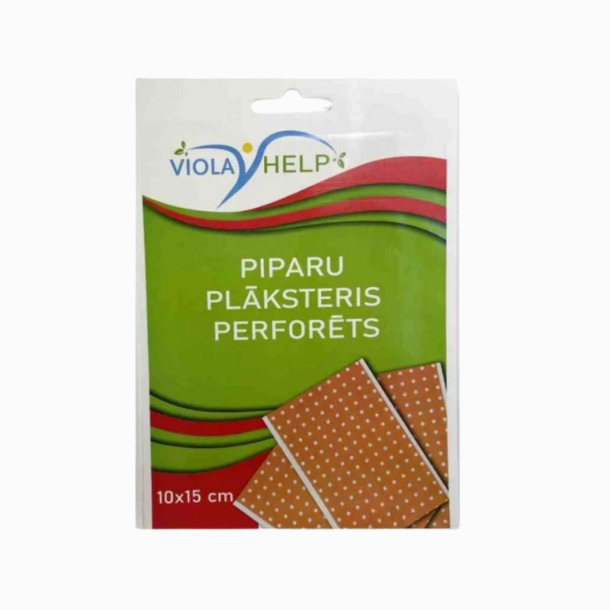 HealthNA Kapsaicínová hrejivá náplasť s výťažkom z papriky - 10x15 cm - ViolaHerb HealthNA www.bohre.sk