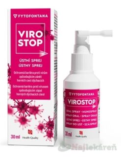 HerbPharma Fytofontana Virostop ústny sprej 30 ml Herb-Pharma Corporation s.r.o. www.bohre.sk