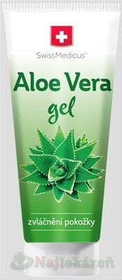 Herbamedicus SwissMedicus Aloe vera gel tuba 200 ml Swiss Medicus www.bohre.sk