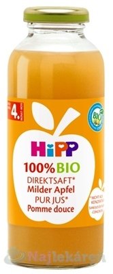 HiPP 100 % BIO Jablková šťava 330ml HIPP www.bohre.sk