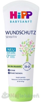 HiPP BABYSANFT Ošetrujúci krém proti zapareninám 75 ml HIPP www.bohre.sk