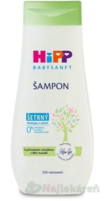 HiPP BABYSANFT detský jemný šampón 200 ml HIPP www.bohre.sk