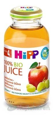 HiPP BIO Jablkovo - hroznový džús 200ml HIPP www.bohre.sk