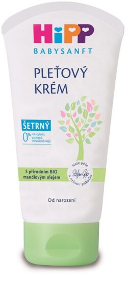 HiPP Babysanft Pleťový krém 75ml HIPP www.bohre.sk