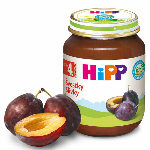 HiPP Príkrm ovocný slivky 125 g HiPP www.bohre.sk