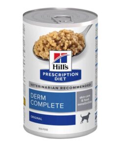 Hill's Prescription Diet Derm Complete Alergia a starostlivosť o kožu pre psov 370 g Hills www.bohre.sk