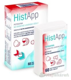HistApp, gastrorezistentné mini - tablety, 1x60 ks DR Healthcare www.bohre.sk