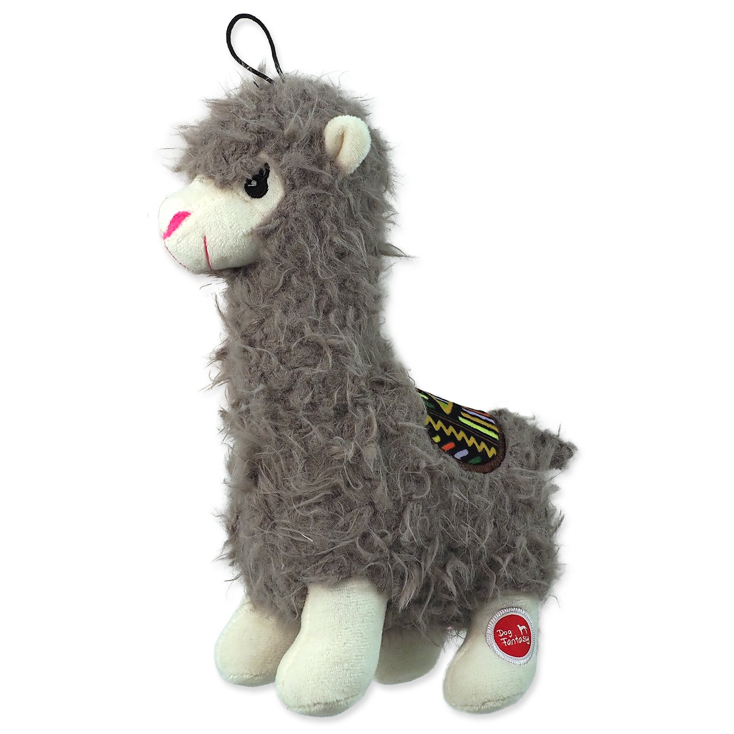 Hračka Dog Fantasy Stuffed Toy lama pískacia mix farieb 26cm DOG FANTASY www.bohre.sk