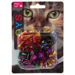 Hračka Magic Cat loptička so strapcami lesklá 3,75cm 4ks MAGIC CAT www.bohre.sk