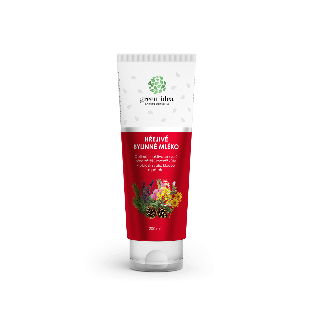 Hrejivé bylinné mlieko 200 ml – Green idea Green idea www.bohre.sk