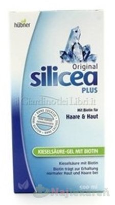Hűbner Silicea gél PLUS s Biotínom 500 ml Hübner www.bohre.sk