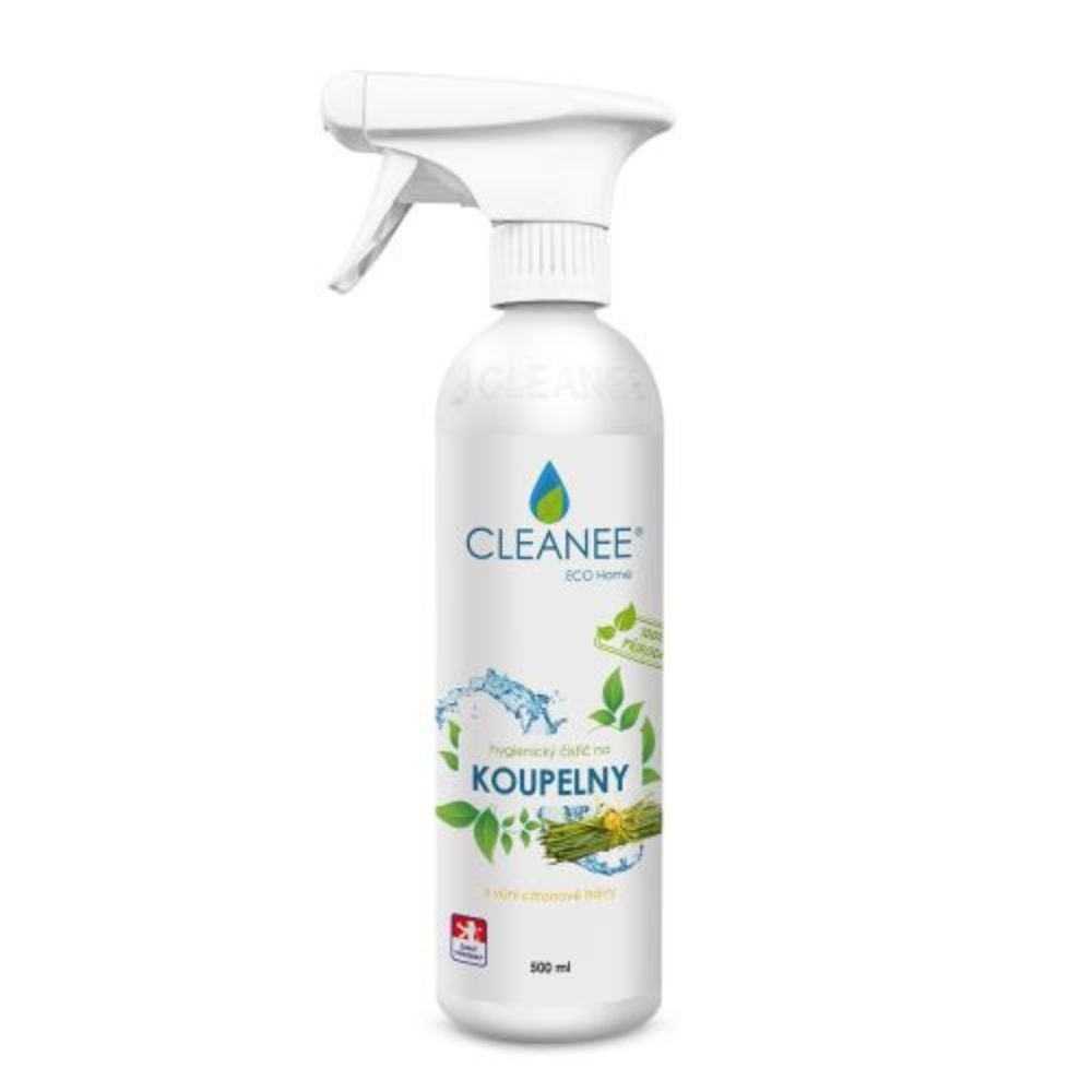 Hygienický čistič do kúpeľne s vôňou citrónovej šťavy EKO CLEANEE 500ml CLEANEE www.bohre.sk