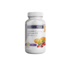 IMUNOMAX Forte Vitamín C+D+Zinok 60 kapsúl Imunomax www.bohre.sk