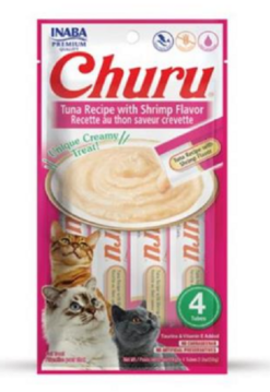 INABA Churu Tuna with shrimp flavour 4 x 14 g INABA www.bohre.sk