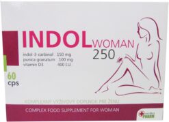 INDOL Woman 250 (pre ženy) 60 kapsúl Indol www.bohre.sk
