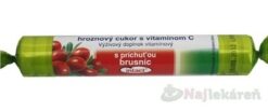 INTACT Hroznový cukor vitamínC brusnica 40 g Sanotact GmbH www.bohre.sk