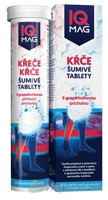 IQ MAG KŔČE, grapefruitove šumivé tablety, 20 ks IQ MAG www.bohre.sk