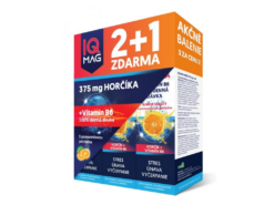 IQ Mag horčík +B6. pomaranč šum.tbl 2+1 NATUR PRODUKT www.bohre.sk