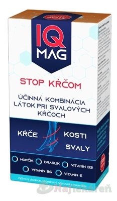 IQ mag stop kŕčom 60 tabliet IQ MAG www.bohre.sk