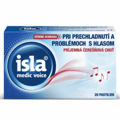 ISLA Medic voice pastilky čerešňová príchuť 20 ks ISLA www.bohre.sk