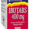 Ibutabs na bolesť 400 mg,  30 tbl Ibutabs www.bohre.sk