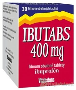 Ibutabs na bolesť 400 mg,  30 tbl Ibutabs www.bohre.sk