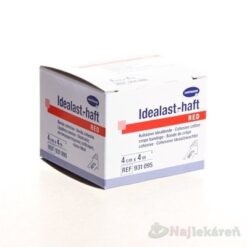 Idealast-haft color ovínadlo červené (4cmx4m) inov.2015,1ks Hartmann www.bohre.sk