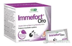Immefort Oro príchuť jablko 30 vrecúšok Fortex Nutraceuticals LTD. www.bohre.sk