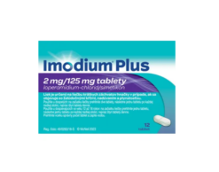 Imodium Plus tbl. 12 x 2 mg/125 mg Imodium www.bohre.sk