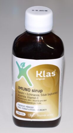 Imuno sirup KLAS - 200ml KLAS www.bohre.sk