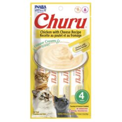 Inaba Churu Pyré cat Kura so syrom maškrta pre mačky 4tuby 56g INABA www.bohre.sk