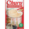 Inaba Churu Pyré cat Tuniak s krabou príchuťou 4 x 14 g INABA www.bohre.sk