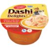 Inaba Dashi Delights cat Kura s tuniakom a lososom vo vaničke pre mačky 6x70g INABA www.bohre.sk