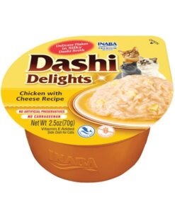 Inaba Dashi Delights cat Kura so syrom vo vaničkách pre mačky 6x70g INABA www.bohre.sk