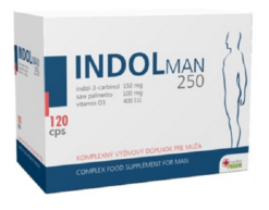 Indol Man 250 kapsúl pre mužov 120 kapsúl Indol www.bohre.sk