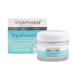 Intenzívny pleťový krém s 2% kyselinou hyaluronovou Vivapharm 50ml Vivaco www.bohre.sk