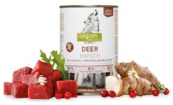 Isegrim Dog Adult Deer with Sunchoke Cowberries & Wild Herbs 6 x 400 g Isegrim www.bohre.sk
