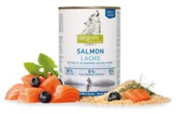 Isegrim Dog Adult Salmon with Millet Blueberries & Wild Herbs 6 x 800 g Isegrim www.bohre.sk
